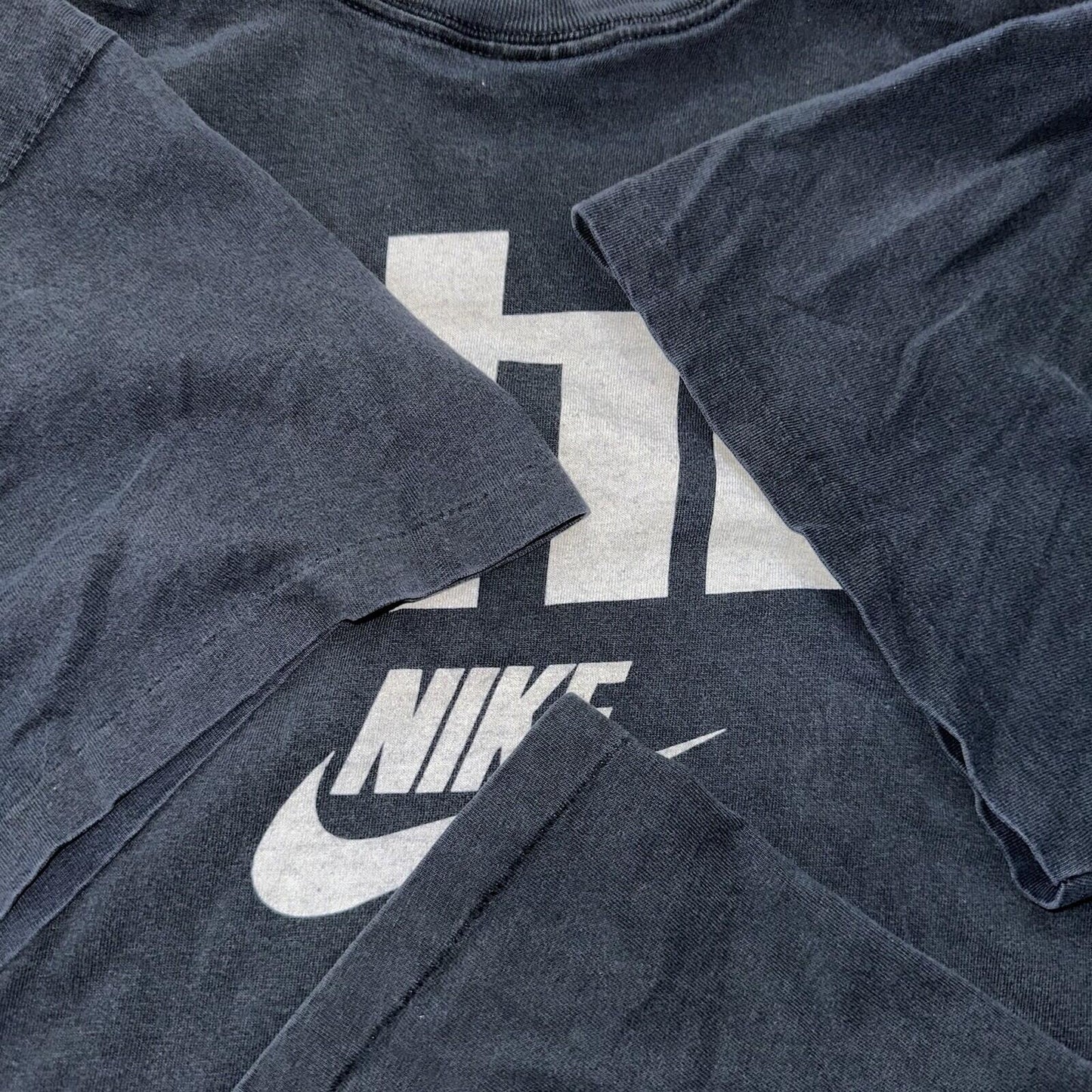 Nike Vintage T Shirt Mens XL AIR CHECK Rap Jordan Music Flight Track Sneakers