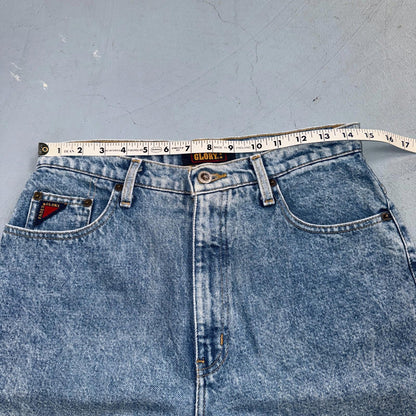 Vintage Y2K Faded Glory Jeans Womens 12 Light Blue Classic Fit USA 29x29 Skinny