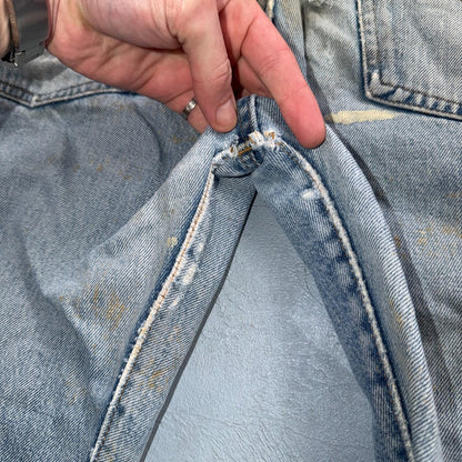 Levis 501 Vintage 80s Redline Selvedge USA XX Jeans Light Wash 34x36 Act 32x32
