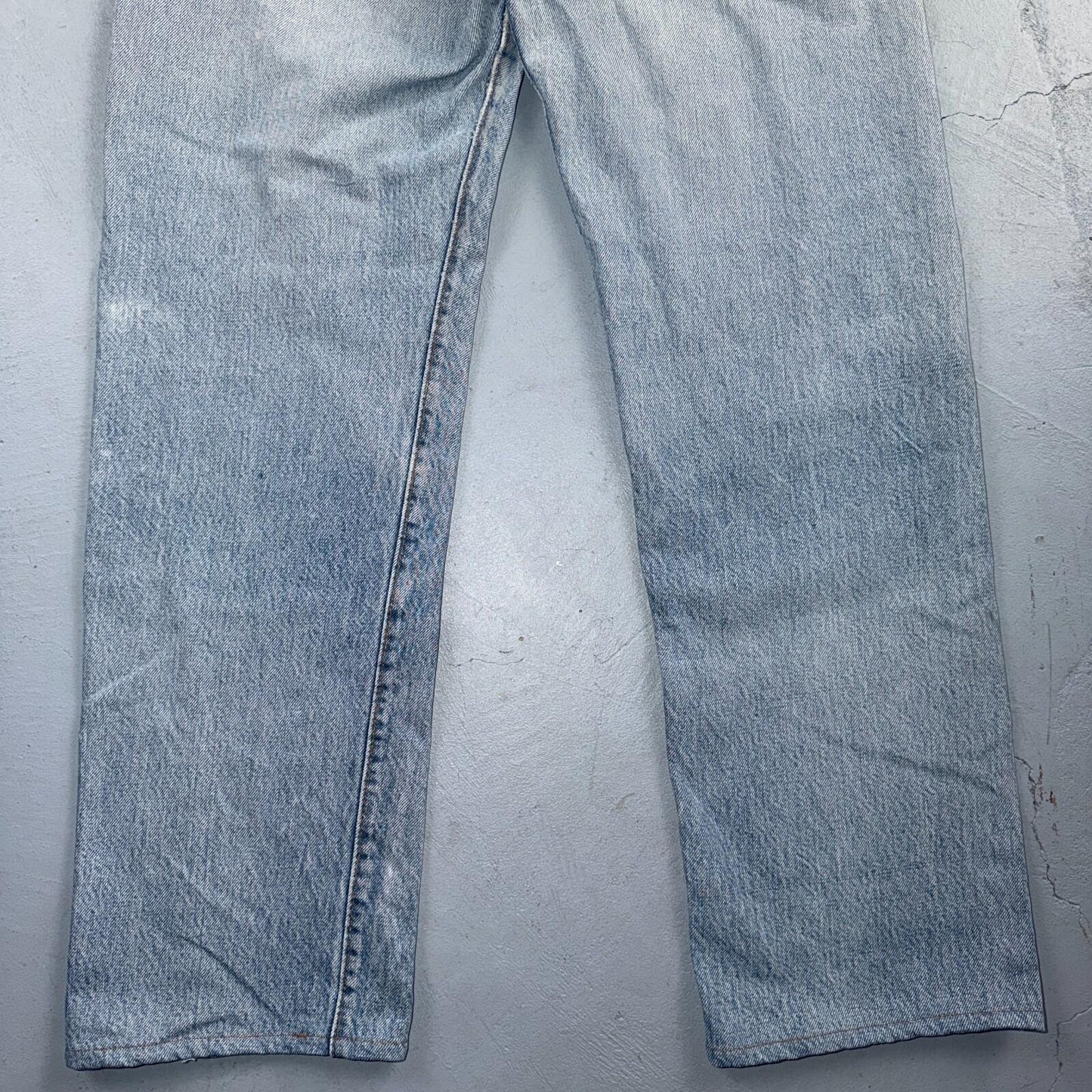 Levis 501 Vintage 80s Redline Selvedge USA XX Jeans Light Wash 30x30 Act 28x27