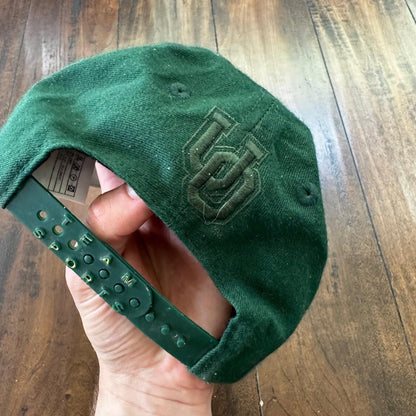 Oregon Nike Swoosh Vintage Hat Cap Snapback 90s Green Big Embroidery OSU Beavers