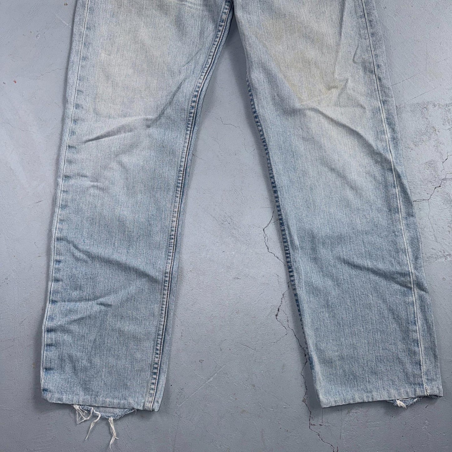 Levis 501 Vintage Y2K 90s XX Straight Leg Jeans Blue Light Wash 33x36 Act 30x29