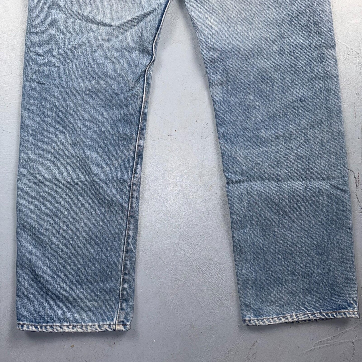 Levis 501 Vintage 80s Redline Selvedge USA XX Jeans Light Wash 30x31 Act 29x27