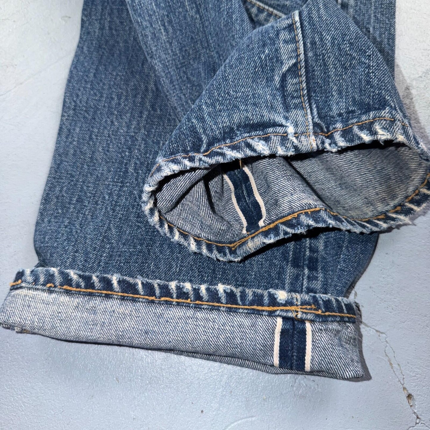 Levis 501 Big E Vintage 60s Redline Selvedge USA XX 1960s Jeans 36x32 Act 33x28