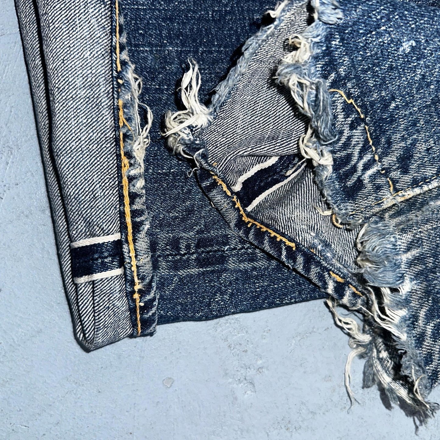 Levis 501 XX Big E Vintage 40s Redline Selvedge USA XX 1940s 50s Jeans 29x28