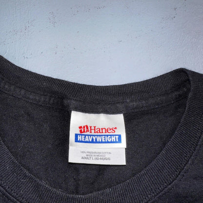 Black Cat 2005 VTG T Shirt Mask Movie Humane Society Animals Cute Love Hans