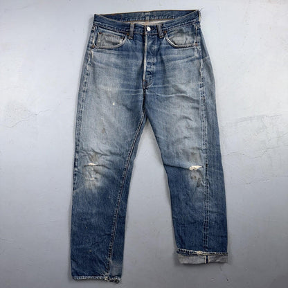 Levis 501 Big E Vintage 60s Redline Selvedge USA XX 1960s Jeans 66 Act 31x30