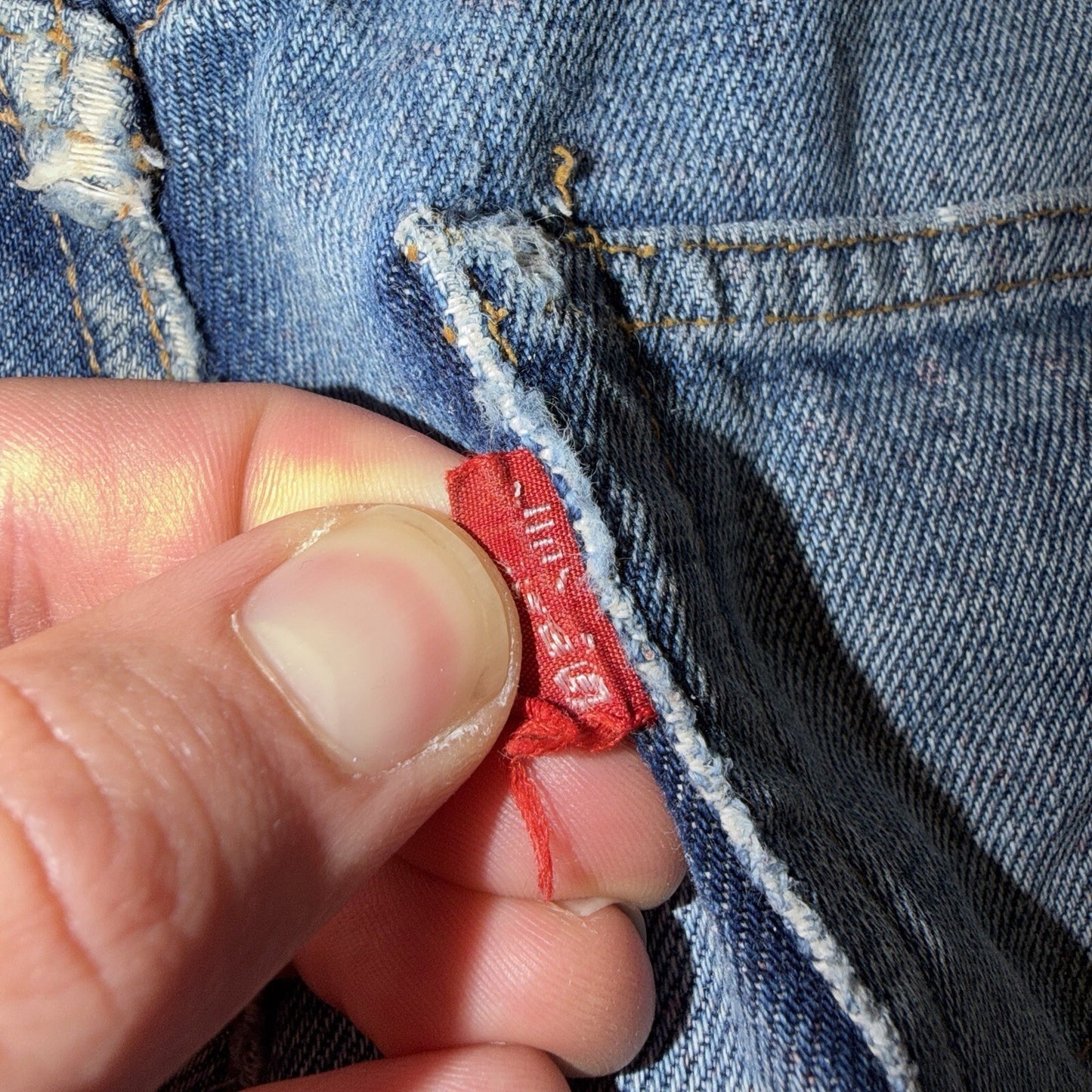 Levis 501 Big E Vintage 60s Redline Selvedge USA XX 1960s Jeans 66 Act 31x30