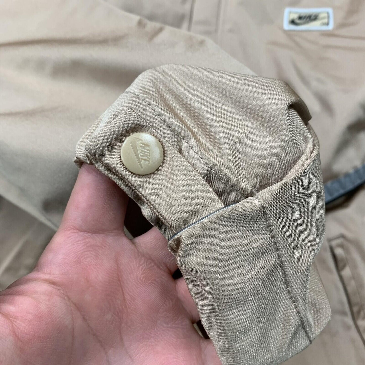 Vintage Nike PR Goretex Zip Up Pullover Windbreaker 80s Jacket Rain Pinwheel