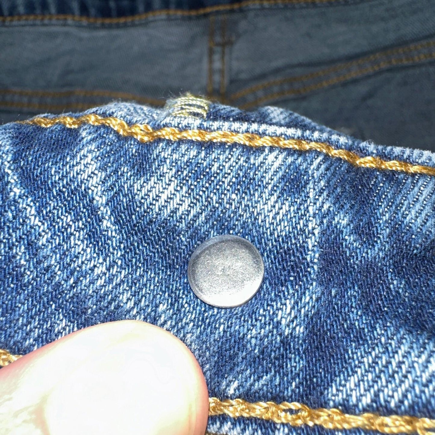 Levis 505 Vintage Y2K Jeans Blue Med Wash Zipper Fly Straight 36x32 Act 36x31