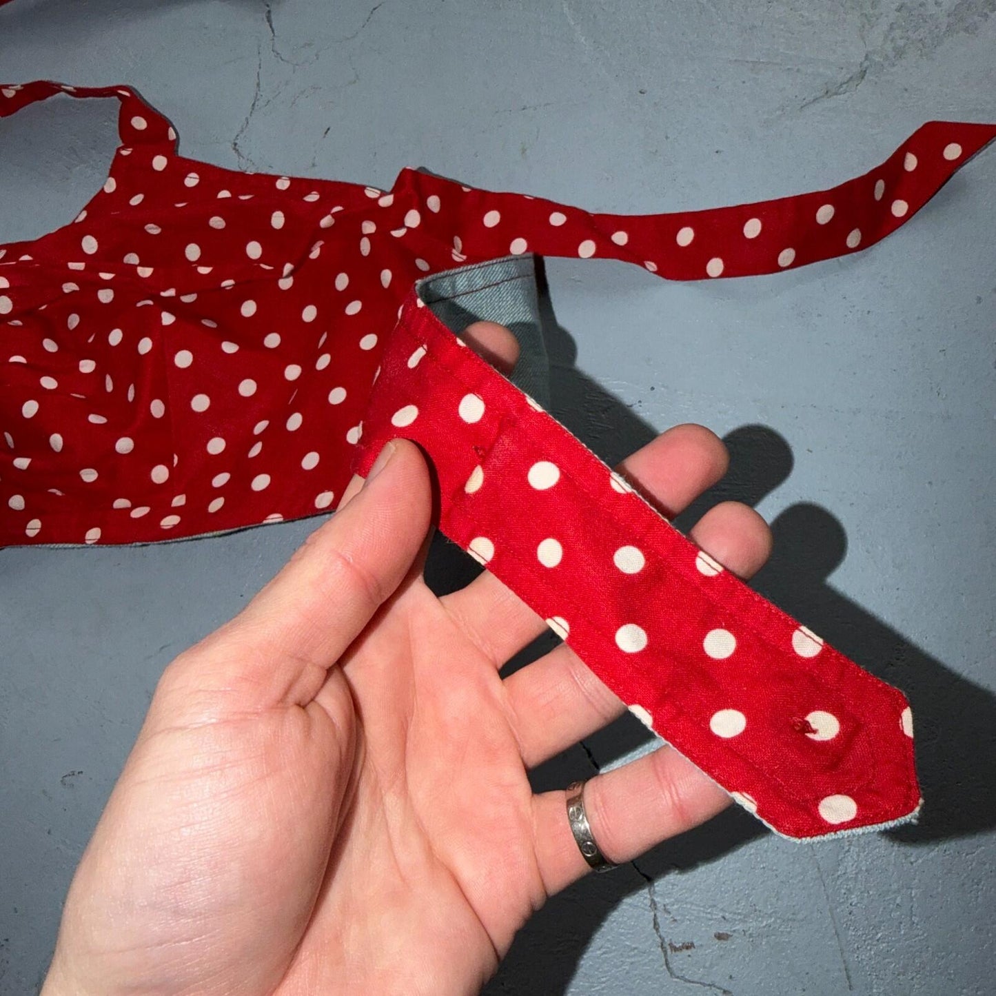 VTG 1950s 50s Women’s Swimsuit Bathing Suit Bra Swim Suit Poka Dot Reversible?