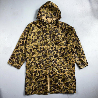 Dry Wear Rain Suit Adult Brown Green Camouflage Outdoor Hunting Mens XL Frogskin