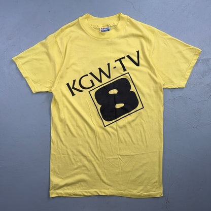 Channel 8 KGW TV 80s VTG T Shirt Portland Oregon Olympics Rare Single Stitch USA