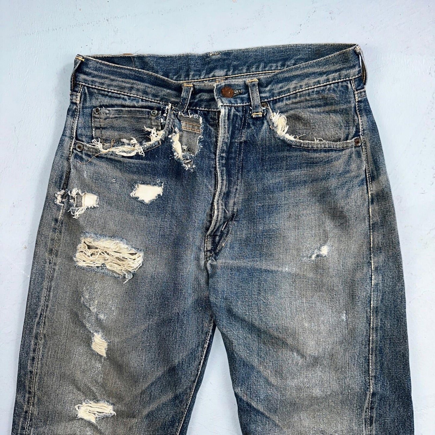 Levis 505 Big E Vintage 60s Redline Selvedge USA XX 1960s Jeans 501 Act 28x26