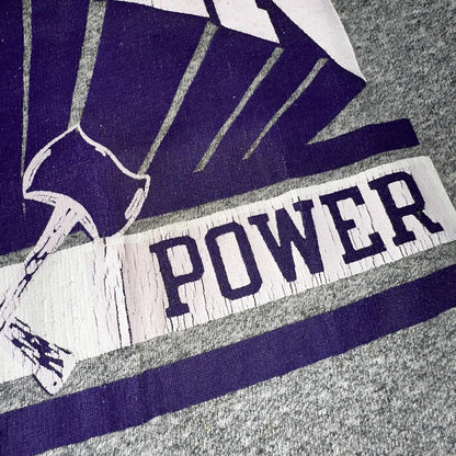 Champion Oregon Axemen VTG T Shirt Eugene High School 80s 1980s Rare School Gray