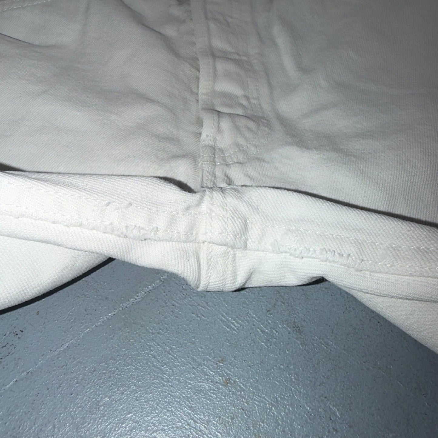 Levis 501 Vintage 90s USA XX Straight Leg Jeans White Light Wash 33x32 Act 31x31