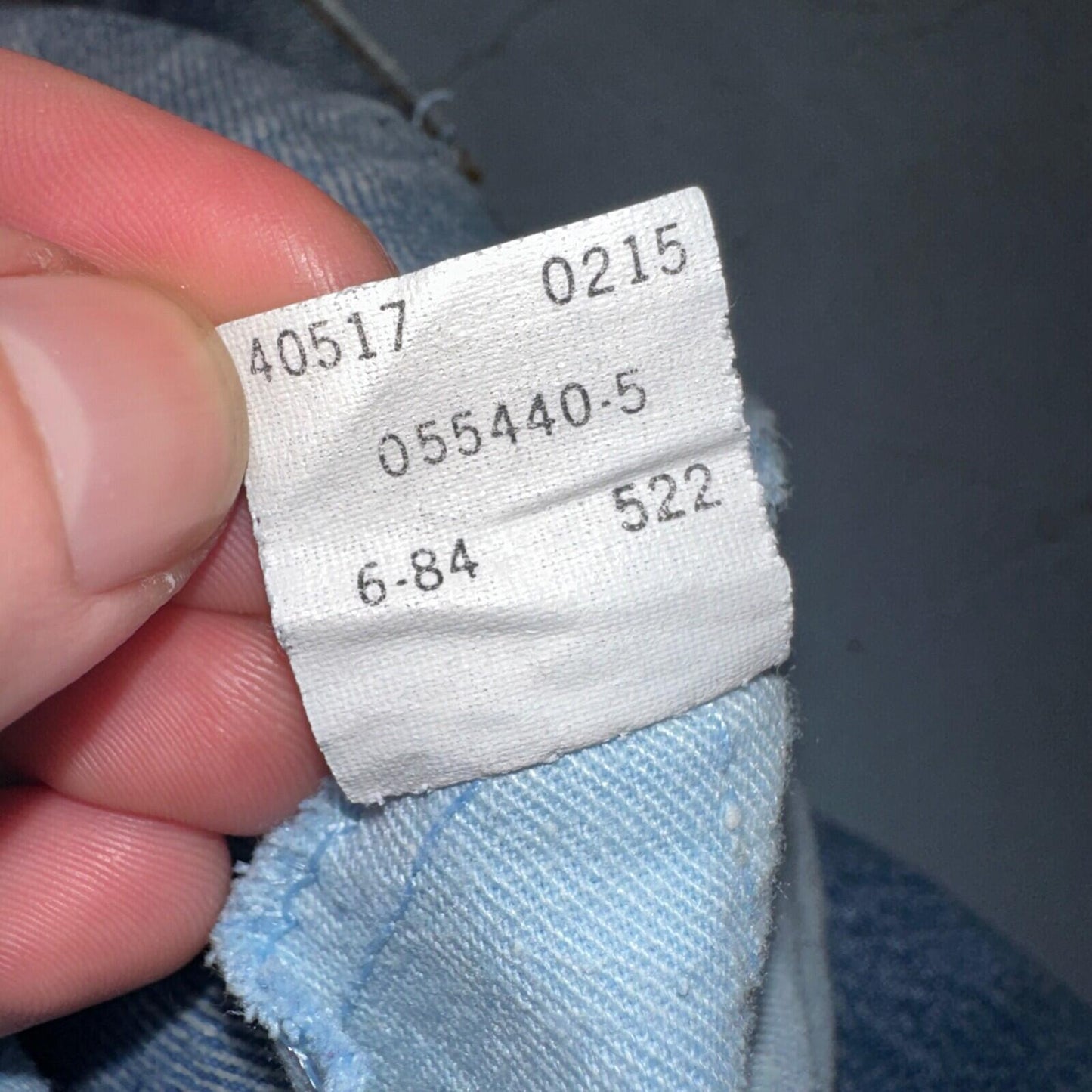Levis 517 Vintage 80s USA Orange Tab Bootcut Flare Blue Worn Jeans Act 32x30