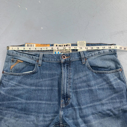 Ariat NWT Jeans Men's Size 36 x 38 Legacy M2 Relaxed Boot Cut Medium Wash