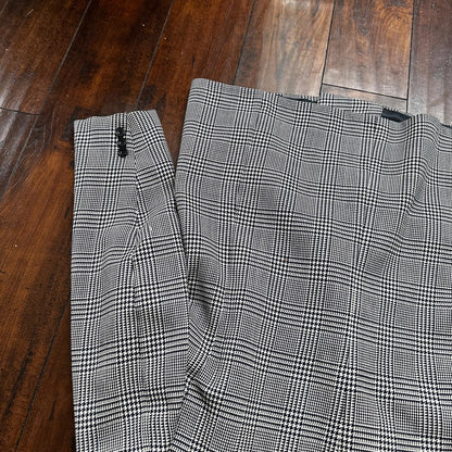 Vintage Cricketeer Womens Nordstrom Double Breasted Blazer Pure Wool 80s Plaid