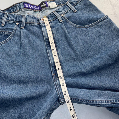 Levis NOS Vintage 90s Silvertab Baggy Loose Denim Jeans USA Blue Mens DS 36x30