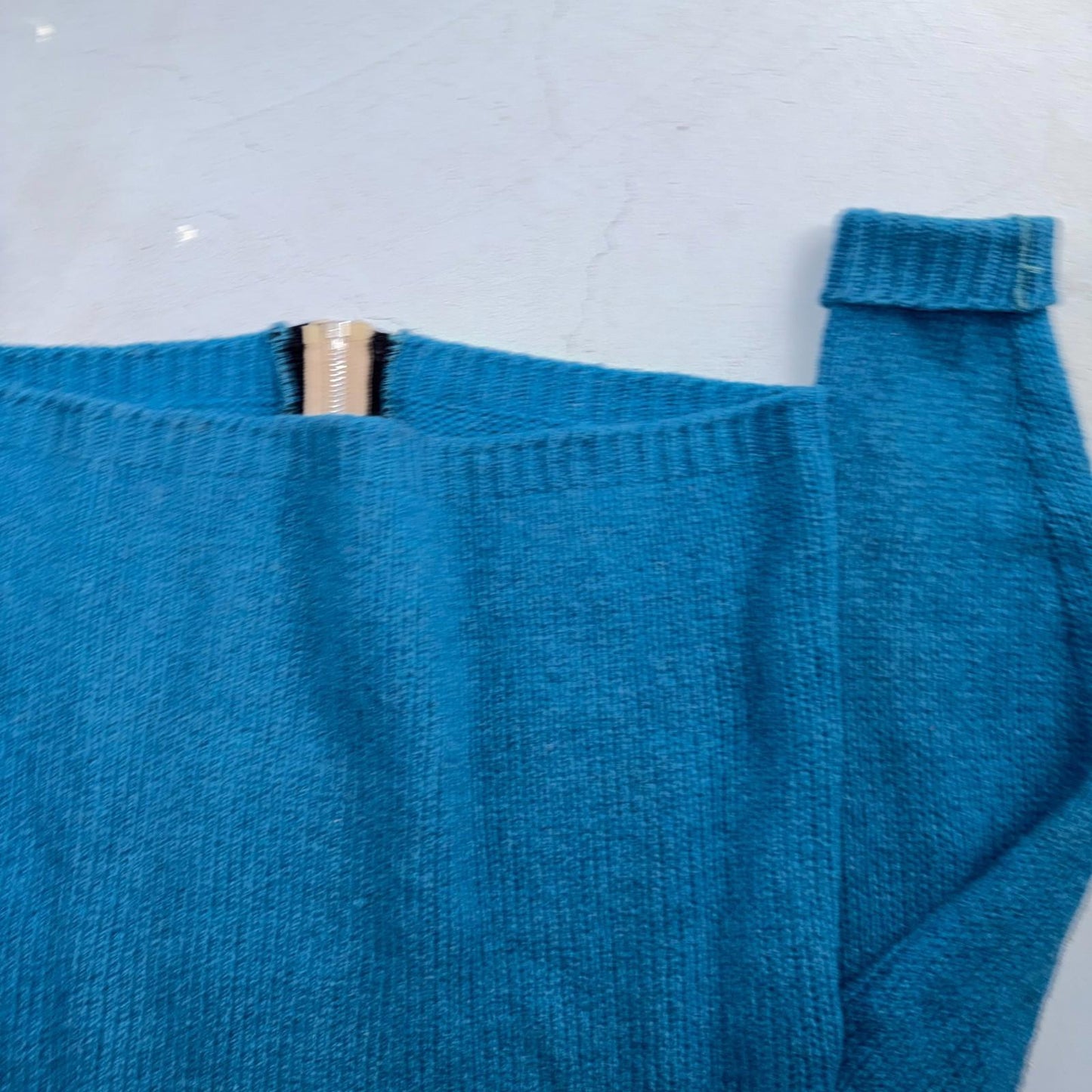 VTG Allen A 100% 2-Ply Shetland Wool Cardigan Sweater Rockabilly 60s 1960s Zip