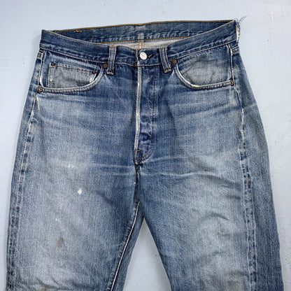 Levis 501 Big E Vintage 60s Redline Selvedge USA XX 1960s Jeans 66 Act 31x30