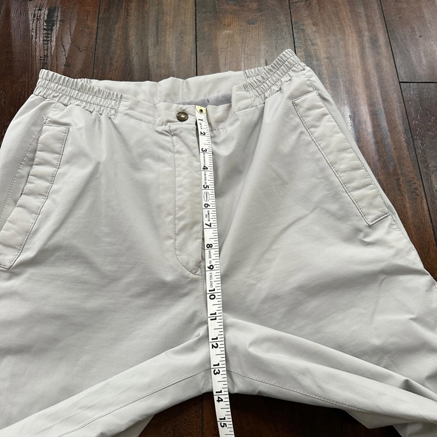 VTG GORETEX Jack Nicklaus Mens 10 Golf Pant Grey Fabric Zip Up Sports Outdoor