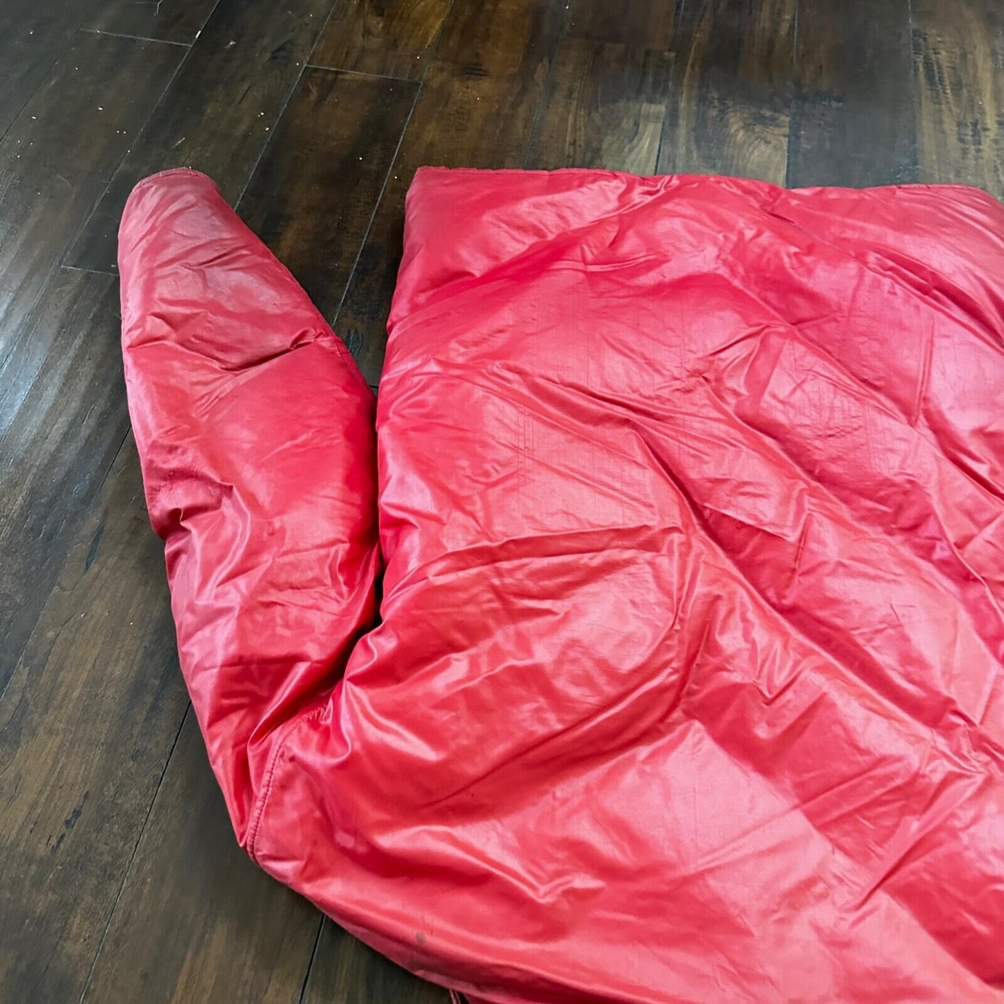 VTG 1960's Roffe Down Filled Ski Jacket Blue XL Mens Parka Red Warm