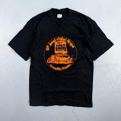 Street Rod Central Oregon 80s VTG T Shirt Belton Cars Racing 1980s Single Stitch