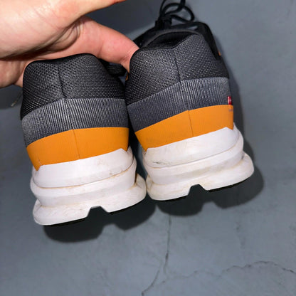 On Cloud Cloud Runner Running Shoes Men’s Sz 12 Orange Gray Athletic Trainers