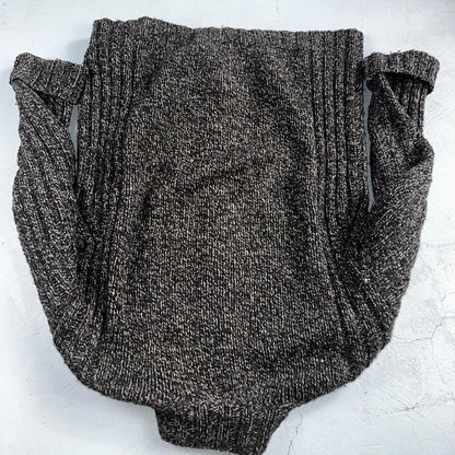 Christian Scott Gents Shetland Sweater Zip Up Made in Scotland VTG Large Gray