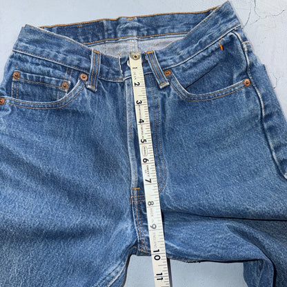 Levis 501 Vintage 80s USA XX Straight Leg Jeans Blue Light Wash 27x34 Act 25x29