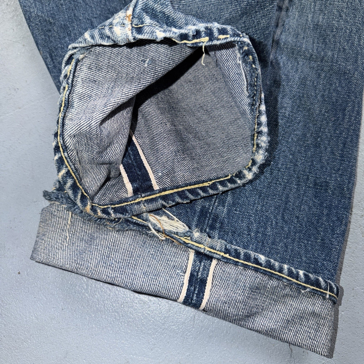 Levis 501 Big E Vintage 60s Redline Selvedge USA XX 1960s Jeans 66 Act 31x30