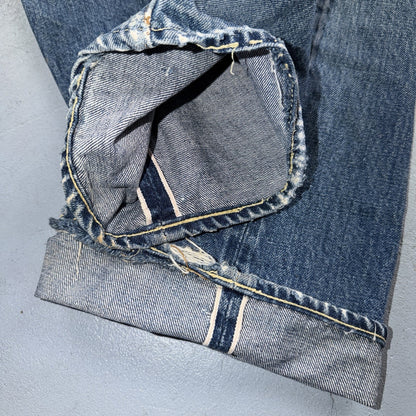 Levis 501 Big E Vintage 60s Redline Selvedge USA XX 1960s Jeans 66 Act 31x30