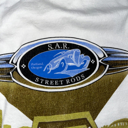 Portland Street Rods F157 VTG T Shirt Pick Up Trucks Oregon Farm Classic Y2K