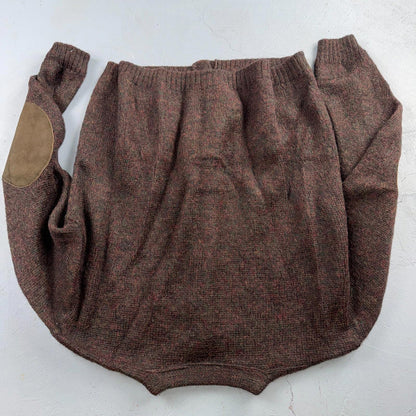 VTG 60s Kid Mohair Cardigan Sweater Medium Cobain Shaggy Wool Rockabilly 1960s
