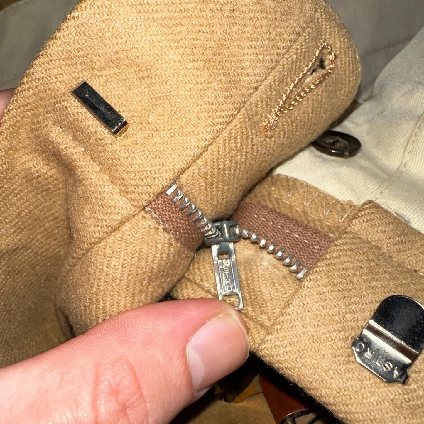 VTG Mens 3 PC Suit 40 Jacket Coat Pants Brown Rockabilly 70s 1970s Complete Fit