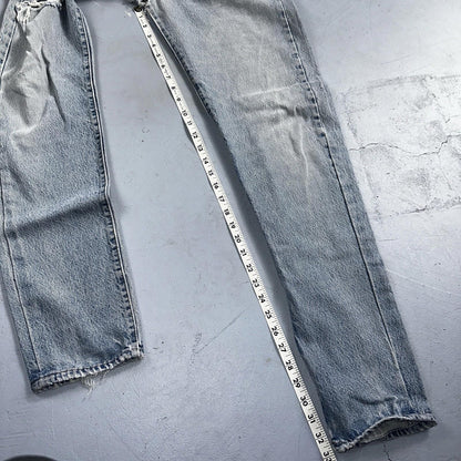 Levis 501 Vintage 80s USA XX Straight Leg Jeans 33x30 Altered Skinny Act 30x33