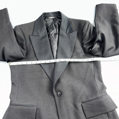 Vintage 60s After Six Mens 40R Prom Tuxedo Suit Rockabilly Jacket Black USA