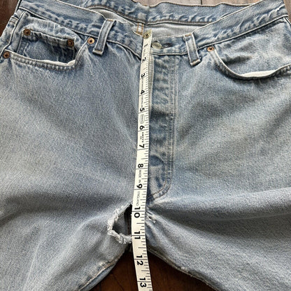 Levis Vintage 80s Redline Selvedge USA 501 XX Jeans 66 70s 36x32 Act 32x28