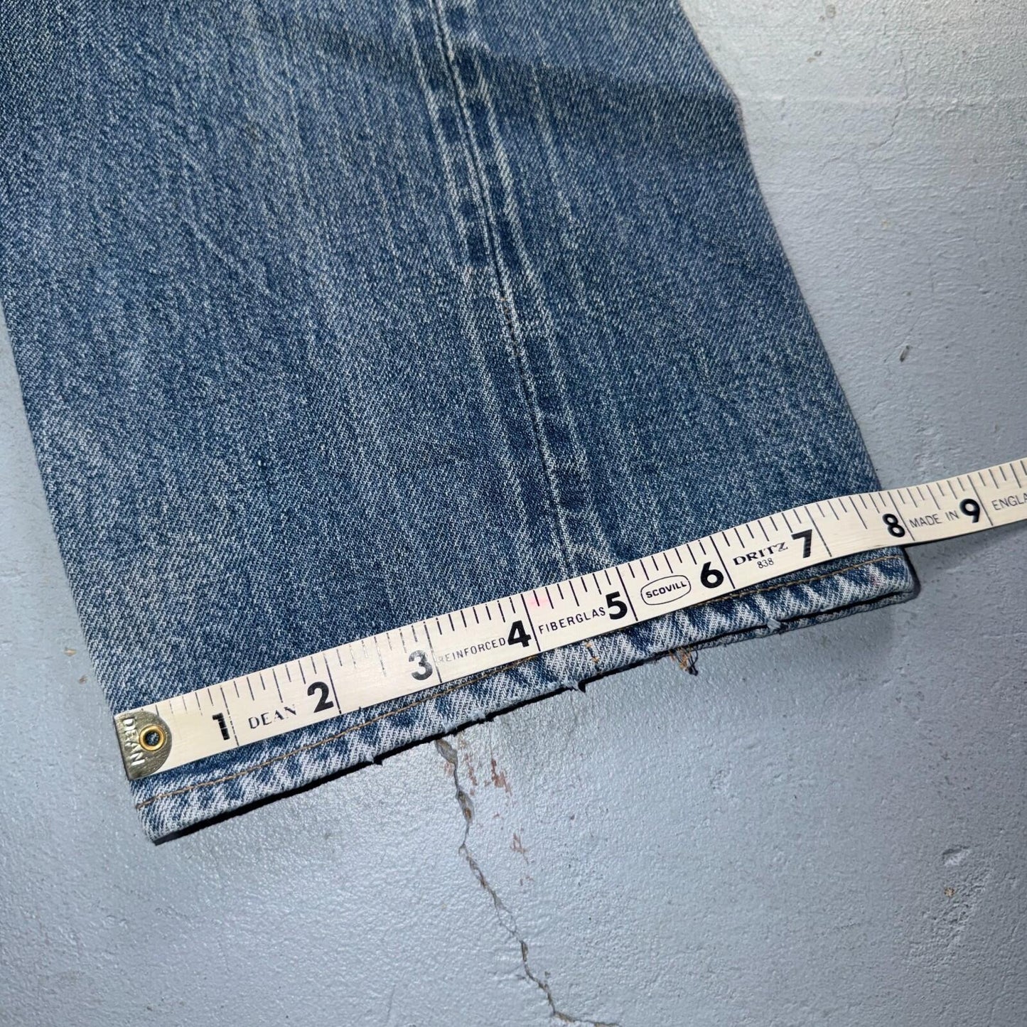 Levis 501 Vintage 80s Redline Selvedge USA XX Jeans Light Wash 33x34 Act 30x30