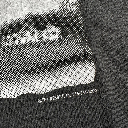 Missouri Toto VTG T Shirt 90s Y2K Tornado Alley Midwest FOTL Black Fun Art Tree