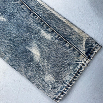 Levis 501 Vintage 80s Redline Selvedge USA XX Jeans Med Wash 28x34 Act 26x30