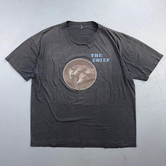 Many Ponies Chief Horses VTG T Shirt 80s 1980s Graphic Single Stitch Animals