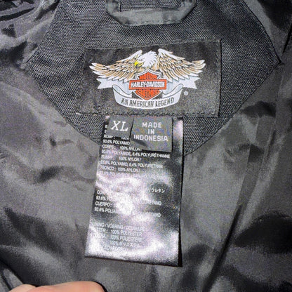 Harley-Davidson FXRG Lightweight Jacket Liner Mens XL Puffer Black Warm Up