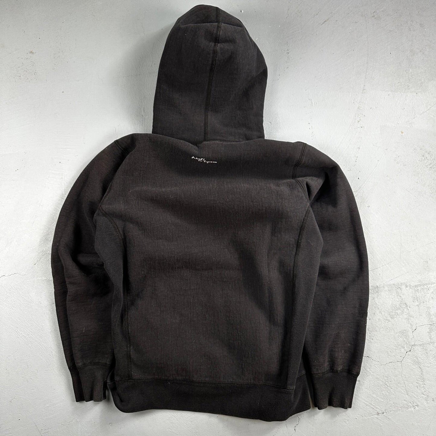 Supreme Araki Rose Hooded Sweatshirt Black Size Medium Hoodie FW16 2016