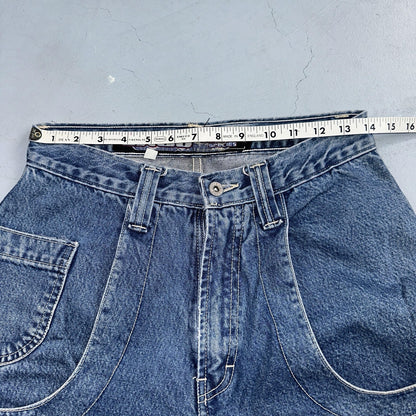 JNCO Jeans Y2K Vintage Endangered Species Collection Rhino Size 30 Grunge 28x25