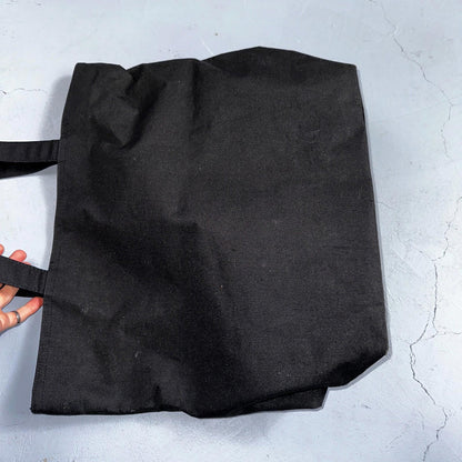 Vintage Walt Disney World Embroidered Tote Bag Black Travel Bag 90s