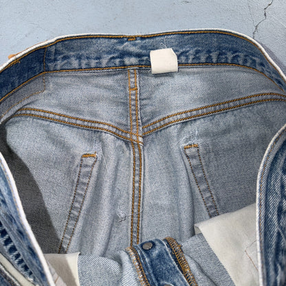 Levis 501 Vintage 90s Y2K XX Straight Leg Jeans Blue Light Wash 36x34 Act 33x30