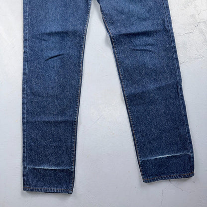 Levis 501 Vintage 80s USA XX Straight Leg Jeans High Rise Sz 13 Womens Act 28x32